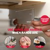 The Handless Handle – Hands-Free Garbage Drawer Foot Pull Handle,