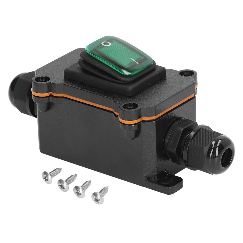 Inline Cord Switch, 4 Pin 2 Position On Off Toggle