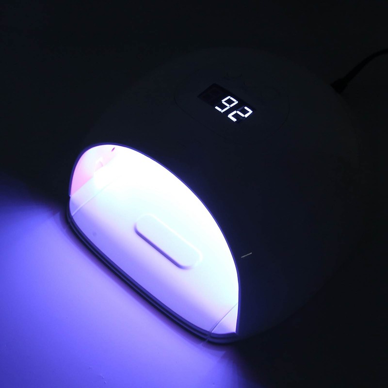 72W Professional Nail Dryer Gel Polish UV LED Light Manicure
