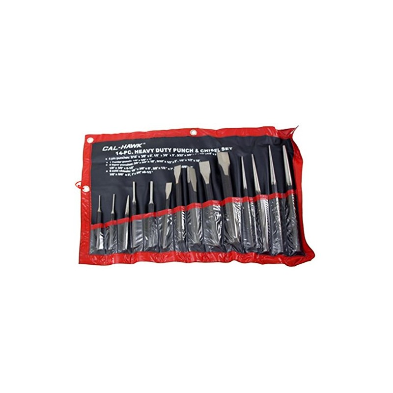 14-pc. Heavy Duty Punch and Chisel Set