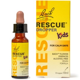 Rescue Remedy Kids Day Dropper, For Calm Days, 10ml Alcohol Free, Comfort and Reassure Natural Emotional Wellness,5 Flower Essence Vegan Formula, Travel Size, Great for Back to School,Travel, Holidays