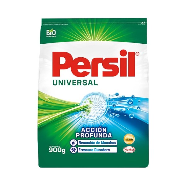 Persil - Detergente en Polvo Universal 900gr para Ropa Acción