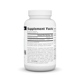 Source Naturals L-Tryptophan, for Mood, Relaxation, and Sleep*, 500mg - 120 Capsules