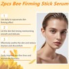 SINYI 2PCS Bee Firming Stick Serum，Suero Reafirmante En Barra, Crema