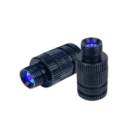 2PCS Archery Bow Sight Light - Compound 3/8-32 Led Battery Fiber Optic Bow Sight Light Thread Universal Fit