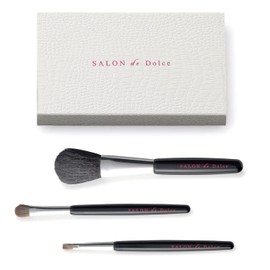 Dolce Duo SD-1680 Makeup Brush Set, Yukundo Kumano (Face Brush, Eye Shadow Brush, Lip Brush), Gift Set