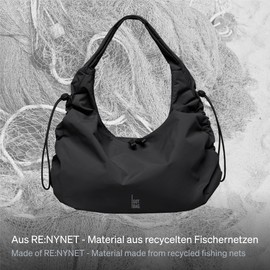 GOT BAG Mellow Bag Women's Nylon Handbag 20 L, black, Unit size