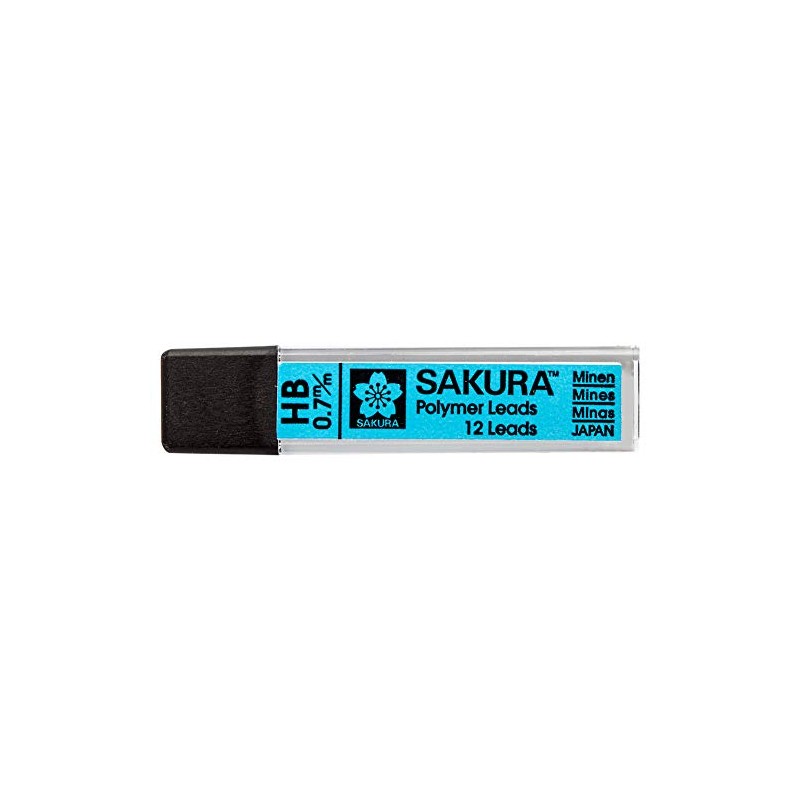 Sakura : Polymer Lead Refill : HB : 0.7 mm