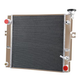 Kamashaa Motor Radiator Comaptible fit Toyota Forklift OE# 16410U220071 16410U220171, 3 Row Full Aluminum