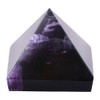 Amethyst Pyramid, Crystal Pyramid Figure, Mini Home Decoration Exquisite Interior