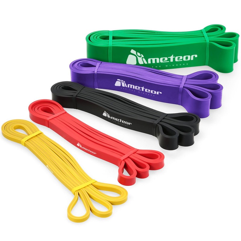 Meteor Resistance Bands Accessories Pack - Includes Dual Exercise Handles