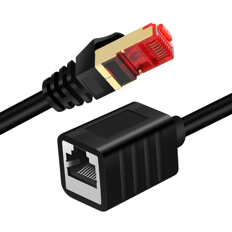 Yeung Qee - Cable alargador de Ethernet (91,4 cm, cable