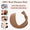 Tess Tape Extensions, Real Hair Tape-in Hair Extensions, Remy Human