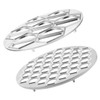 iplusmile 2pcs Dumpling Maker Aluminum Dumpling Mold for Ravioli Wontons