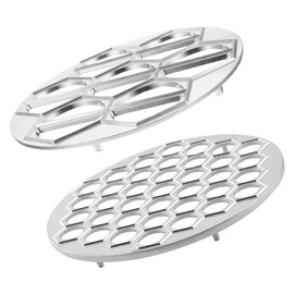 iplusmile 2pcs Dumpling Maker Aluminum Dumpling Mold for Ravioli Wontons Efficient Pasta Making Kit Versatile Metal Molds for Home Cooking