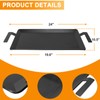 DcYourHome Non-Stick Carbon Steel Griddle for Gas Grill, Griddle Pan