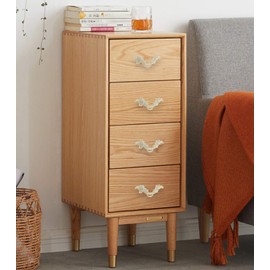 Yoohey 8 Pack 2.5" (64mm) Drawer Pull Handles Vintage Cabinet Knobs Shabby Chic Pull Handles European Style Antique Cream White Dresser Drawer Knob (White & Silver Edge)