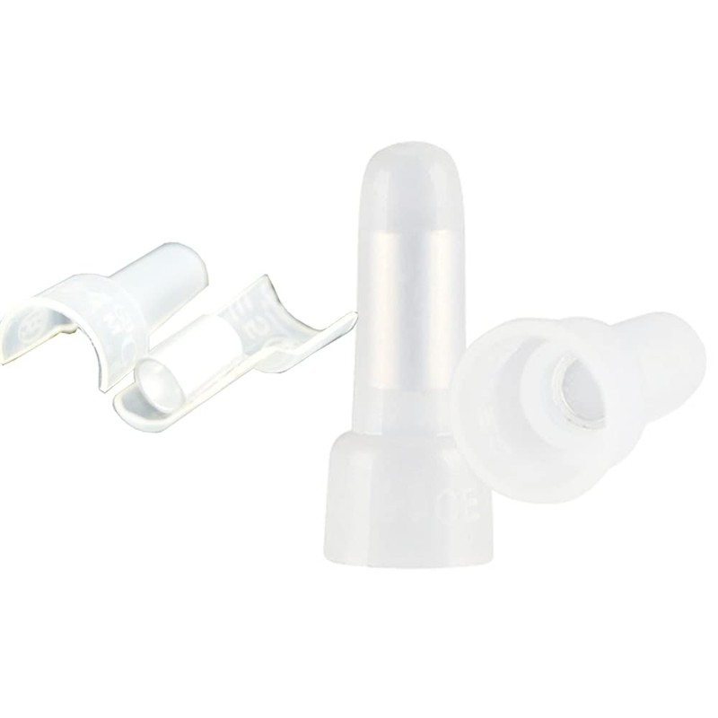 Ruidee 250pcs Closed End Crimp Connector Nylon Wire Crimp Cap