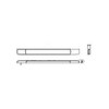 HELLA 2DA 980 887-411 Auxiliary Stop Light - Strip Lamp