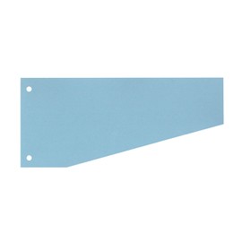 Wekre 50504T Colour Subject Divider Index Filing Flags Universal Index Dividers, Pack of 100 Blue