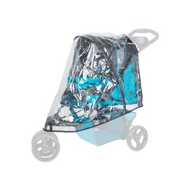 PETIQUE | Rain and Wind Shield Cover for Dog Stroller | Foldable and Easy to Store Underneath Stroller Compartment |Universal | One Size | Transparent