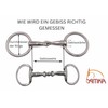 AMKA Double Jointed Olive Head Bit Stainless Steel 16mm Flat