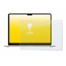 upscreen Anti-Glare Protective Glass for Apple MacBook Air 15 Inch M3 2024 / M2 2022 Protective Film Matte Glass Film [Matte, 9H Armoured Protection]