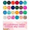 Jissta 10660 Pieces Beads for Threading 3 mm Beads Set,