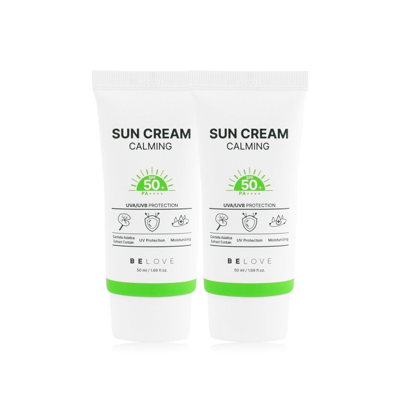 (1+1) Be Love Calming Sunscreen 50ml SPF50+ PA++++ / Cica