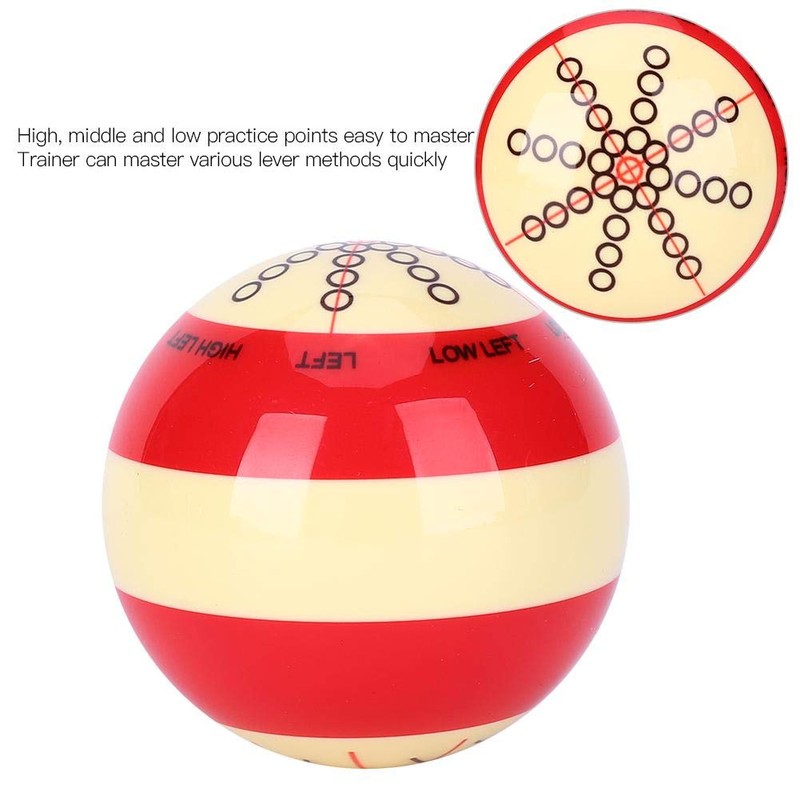 52MM Resin Wear Resistant Billiard Training Cue Pool Ball Snooker