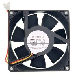 NC5332H74A MMF-09D24TS-MM6 Cooling Fan 24V 92mm - 0.22A 9225 3-Wire Inverter Cooling Fan