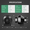 4 Inch 195 CFM Inline Duct Ventilation Fan, Exhaust HVAC