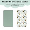Yoofoss Travel Cot Sheets 95 x 65cm Fitted Cozy &