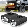 BraveWAY Mini Grill Driving Lights, Projector Fog Lights for Car/Truck/OffRoad/UTV/ATV/Motorcycle,