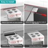30" Stove Gap Filler, Slide-in Range Rear Filler Kit -