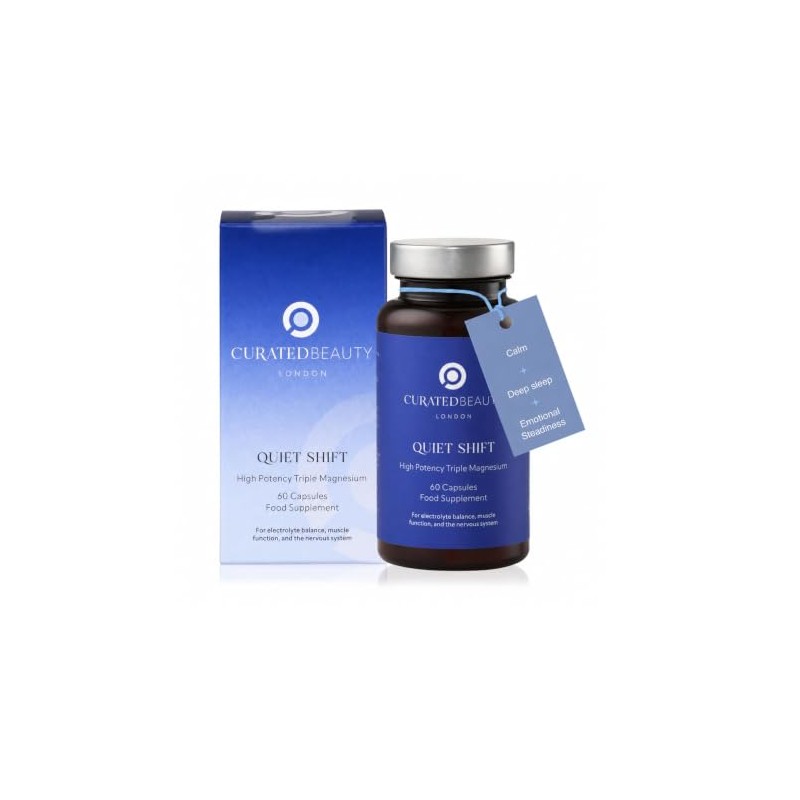 Quiet Shift High Strength Magnesium, 60 Capsules (2-Month Supply)