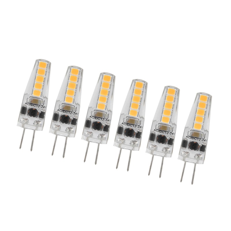 10pcs G4 LED Bulbs 2W Bi Pin Base Dimmable Bulbs