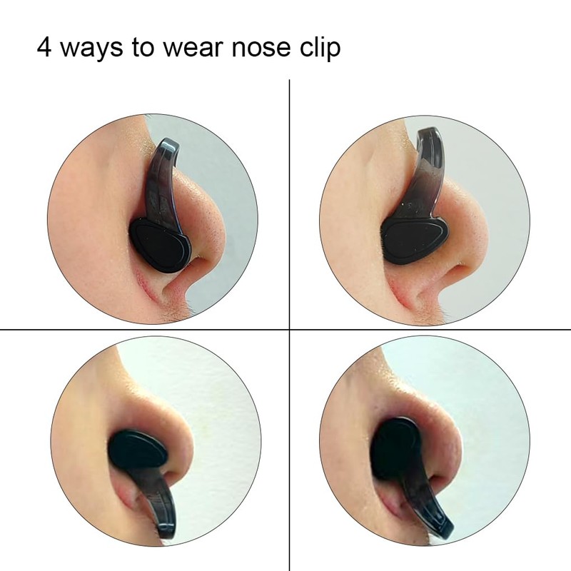 Zooshine Silicone Waterproof Swimming Nose Clips Pool Nose Plugs for