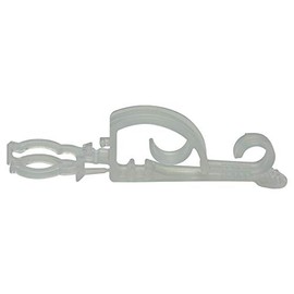 Set of 150 Clear Max Pro Anywhere Christmas Light Clips