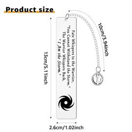 Inspirational Gifts for Best Friends Bookmark Motivational Presents for Book Lover Spiritual Presents for Soul Sister Positive Bookmark for Coworkers Christmas Birthday Gifts for Family