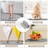Mpupmiao Foldable Stone Bath Mat - Super Absorbent Diatomaceous Earth