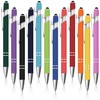RAIHOMKIT Ballpoint Pen with Stylus Tip,12 Pcs 1.0 mm Black
