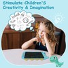 Fullware Kids Writing Board LCD Tablet 10 Inch Dinosaur Colorful