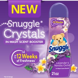 Snuggle In Wash Scent Booster, Lavender, 21 Ounce, Pack of 4