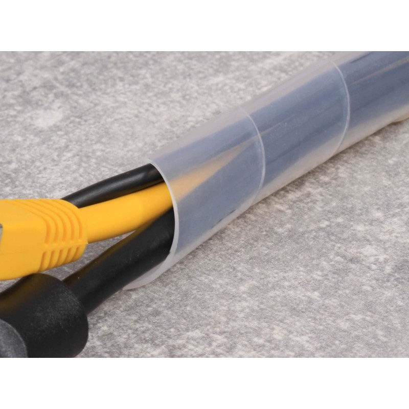 QUADRIOS 2111C142 White PE Spiral Hose 4 to 50 mm