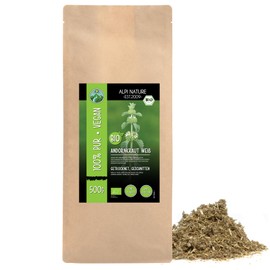 BIO Andornkraut getrocknet (500g), Andornkrauttee Bio geschnitten, Andornkraut aus kontrolliert biologischem Anbau, Andornkraut Tee 100% natürlich, Andorntee ohne Zusätze