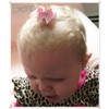 HAIR BOWS Made with self fasteners for Baby Girl -