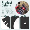 YAQINGMY Universal 9" x 9" Edger Blade / 3-Side Edger