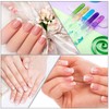 Mudder 8 Pack Glass Nail Files with Cases Double-Sided Crystal