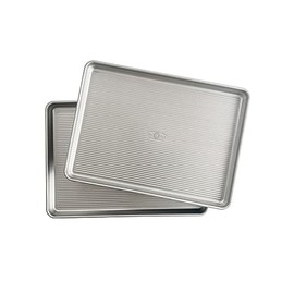 USA Pan Global Nonstick Aluminum Half Sheet Pan, Set of 2